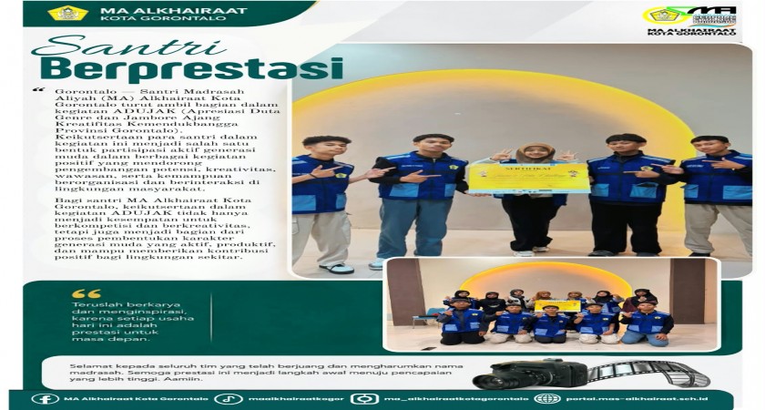 PIK-R AlFaruq MA Alkhairaat Bergema!