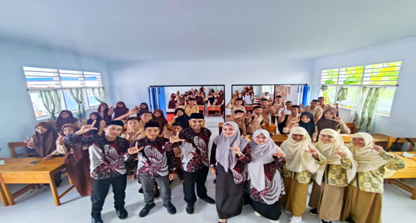 Panitia PPDB MA Alkhairaat Kota Gorontalo Tahun 2023 Lakukan Sosialisasi di Bone Pantai dan Bolsel