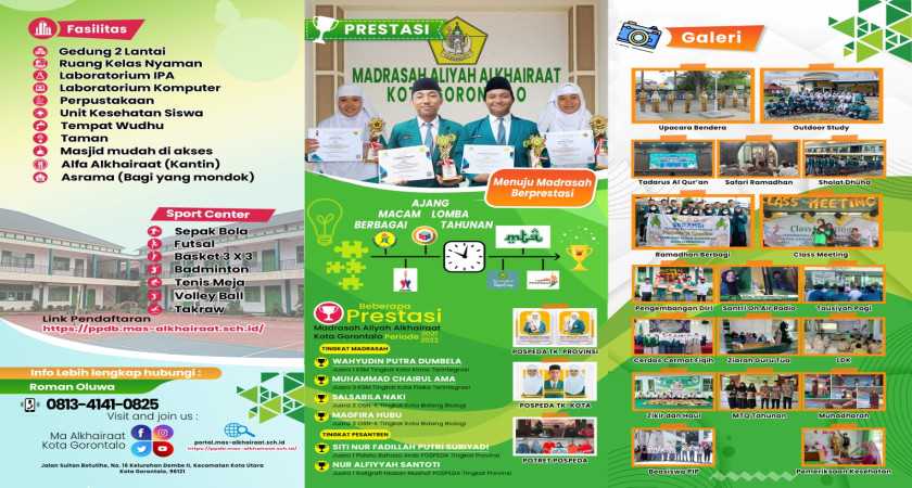 Informasi Penerimaan Peserta Didik Baru (PPDB) Tahun Pejalaran 2023/2024