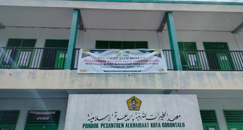 Seluruh Santri Ikuti Asesmen Akhir Semester Ganjil T.P 2023/2024