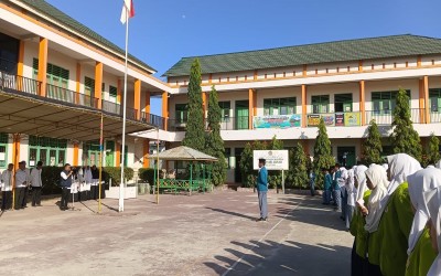 Apel Pagi Istimewa, BNN Provinsi Gorontalo Edukasi Santri MA Alkhairaat tentang Bahaya Narkoba
