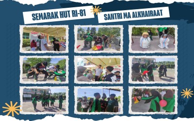 Semarak Kemerdekaan Indonesia ala MA Alkhairaat Kota Gorontalo